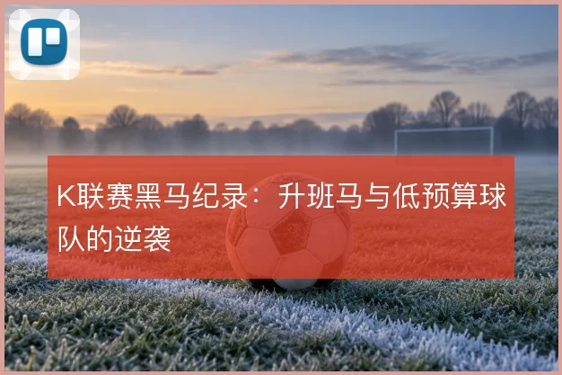 K联赛黑马纪录：升班马与低预算球队的逆袭